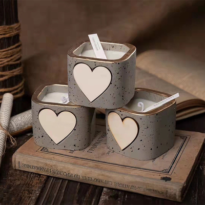 Le Teakwood a flairé tout le soja naturel les bougies que votives massent la cire