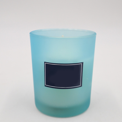Bougie parfumée de soja bleu écologique de Capri en Rosemary Lavender Smell