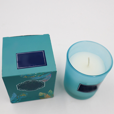 Bougie parfumée de soja bleu écologique de Capri en Rosemary Lavender Smell