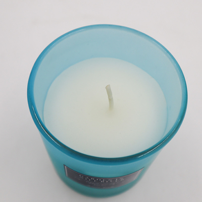 Bougie parfumée de soja bleu écologique de Capri en Rosemary Lavender Smell