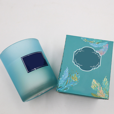 Bougie parfumée de soja bleu écologique de Capri en Rosemary Lavender Smell