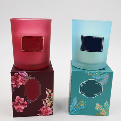 Bougie parfumée de soja bleu écologique de Capri en Rosemary Lavender Smell