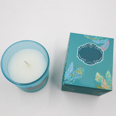 Bougie parfumée de soja bleu écologique de Capri en Rosemary Lavender Smell