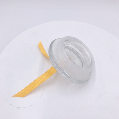 La cire orange organique de soja d'OEM a flairé Mason Jar Candle pour le sommeil