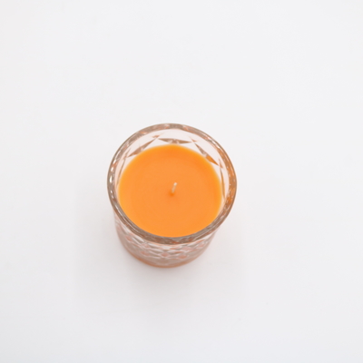 Mèche 8oz en verre réutilisée petites bougies votives mèche et bougie de navire pour le décor à la maison