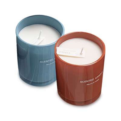 Les lumières naturelles de thé de soja de parfum d'Eco mirent les pots 150g pendant des vacances de Noël