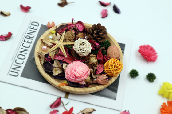 Sachets secs personnalisés de parfum de fleurs de pot-pourri pour le ménage