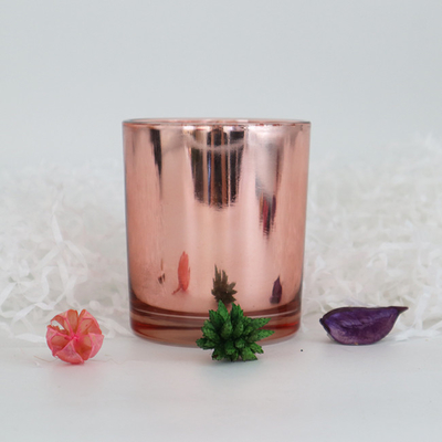 La bougie votive en verre vide adaptée aux besoins du client met en forme de tasse les pots 8x9 de bougie de Tealight