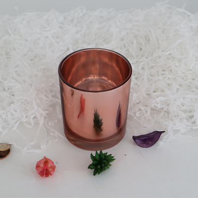 La bougie votive en verre vide adaptée aux besoins du client met en forme de tasse les pots 8x9 de bougie de Tealight