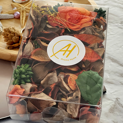 Le pot-pourri fait main de pêche a flairé des fleurs pour l'hôtel de garde-robe