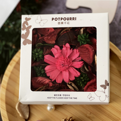 L'OEM a flairé Rose Petal Potpourri Dry Flower 110g pour le ressort