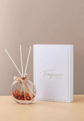 Arome flairé par pivoine de pamplemousse Reed Diffuser 100ml avec les pierres colorées