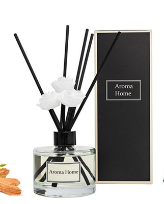 Arome organique Reed Diffuser Citrus Verbena Diffuser 200ml de fleur d'extra large