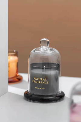 Ensembles en verre de cadeau de bougie de maison d'arome d'Aromatherapy de dôme