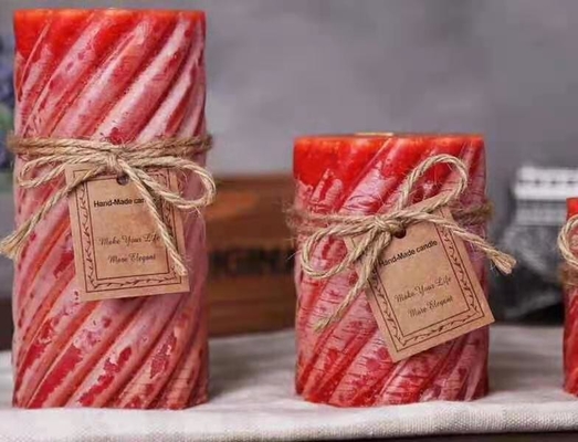 bougie non toxique naturelle de maison d'arome de 3oz 6oz pour le parfum à la maison