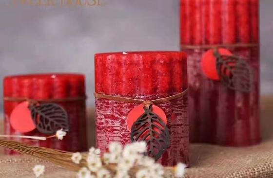 bougie non toxique naturelle de maison d'arome de 3oz 6oz pour le parfum à la maison