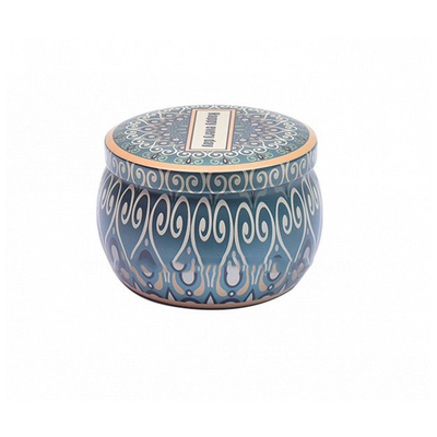 Petite décoration en aluminium unique 120g de Tin Can Candle With Stone