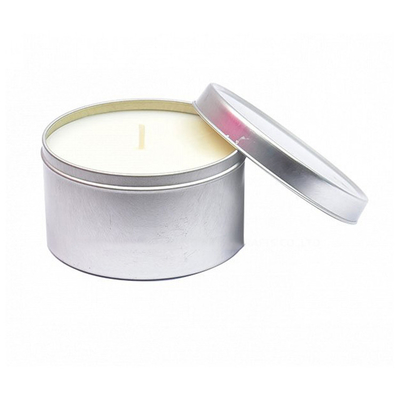 Le ruban d'or a flairé le soja Tin Can Candle In Bulk 5.5oz