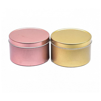Le ruban d'or a flairé le soja Tin Can Candle In Bulk 5.5oz