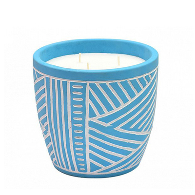 Grande bougie extérieure de citronnelle d'insectifuge de moustique en Clay Pot