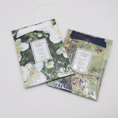 Les sachets parfumés personnalisés de pièce de parfum mettent en sac pour des tiroirs de vêtements