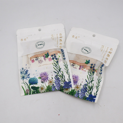 Sacs de parfum frais de garde-robe de sachets de parfums d'OEM pour les ornements à la maison