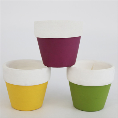 Bougies en verre personnalisées de soja de lavande de pot de bougie de noir de 7oz MSDS pour la décoration intérieure